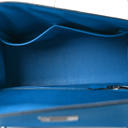 Hermes Epsom Kelly Sellier 28 Bleu Zanzibar 6 of 11