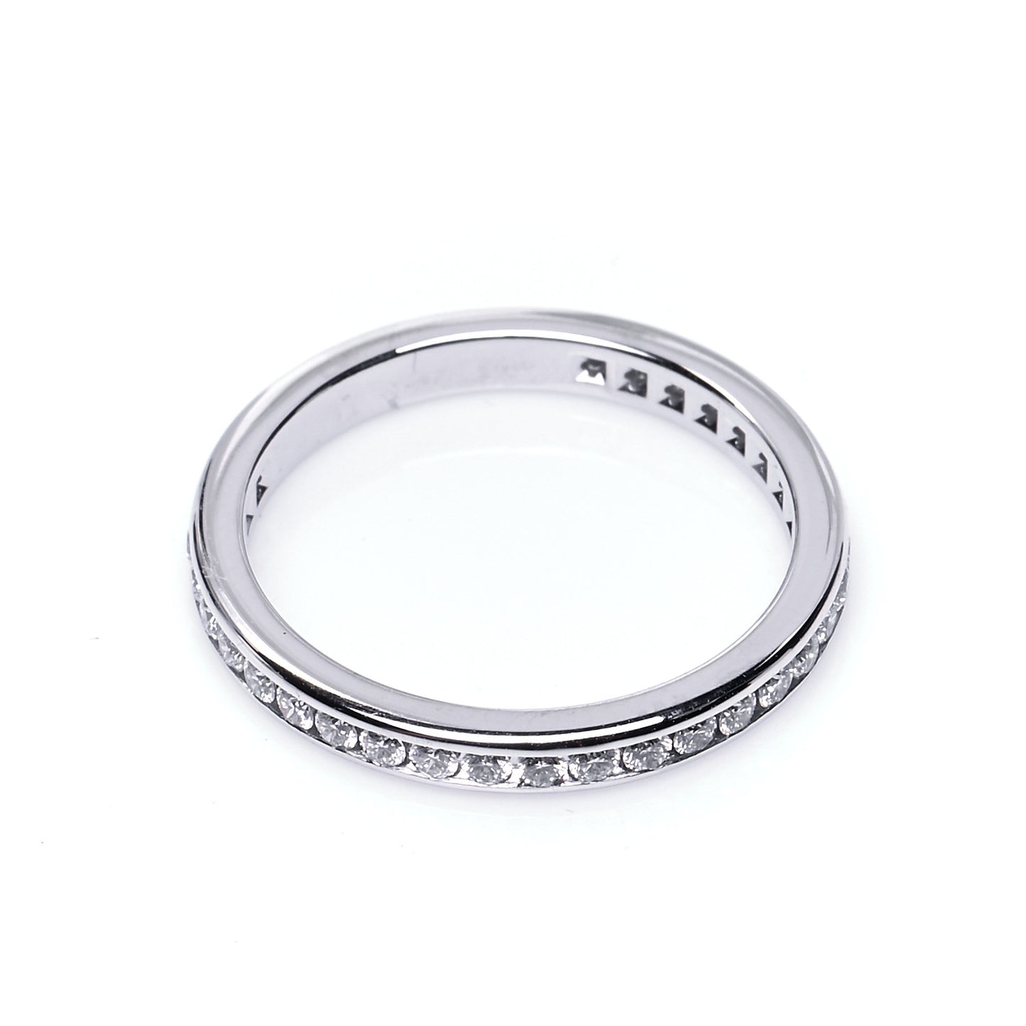 Platinum Diamond 2mm Full Circle Wedding Band Ring 49 4.75