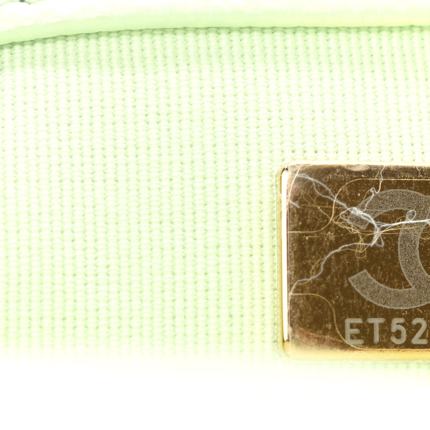 Chanel Caviar Chevron Quilted Medium Boy Flap Light Green 7 of 9