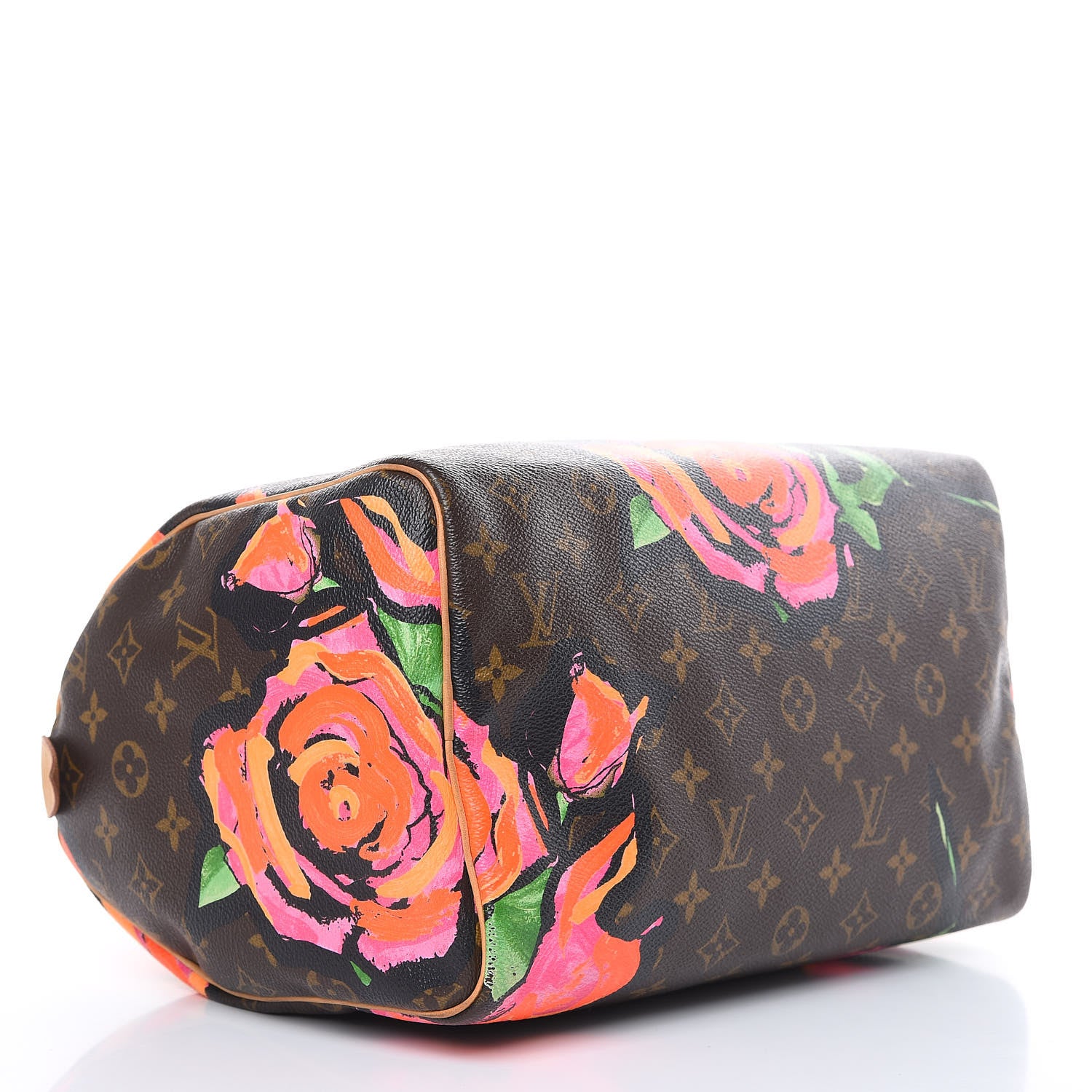 Louis Vuitton Monogram Roses Speedy 30 4 of 16