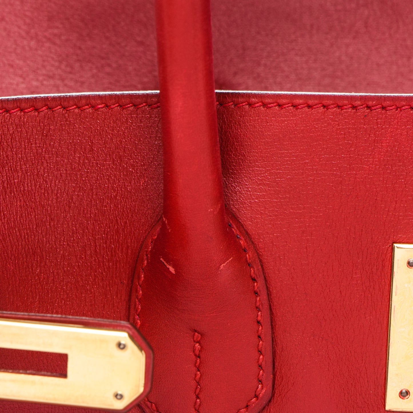 Box Birkin 35 Rouge Vif