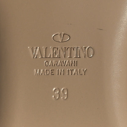 Valentino Garavani Nappa Roman Stud Flat Slide Sandals 39 Sky Fall 7 of 8
