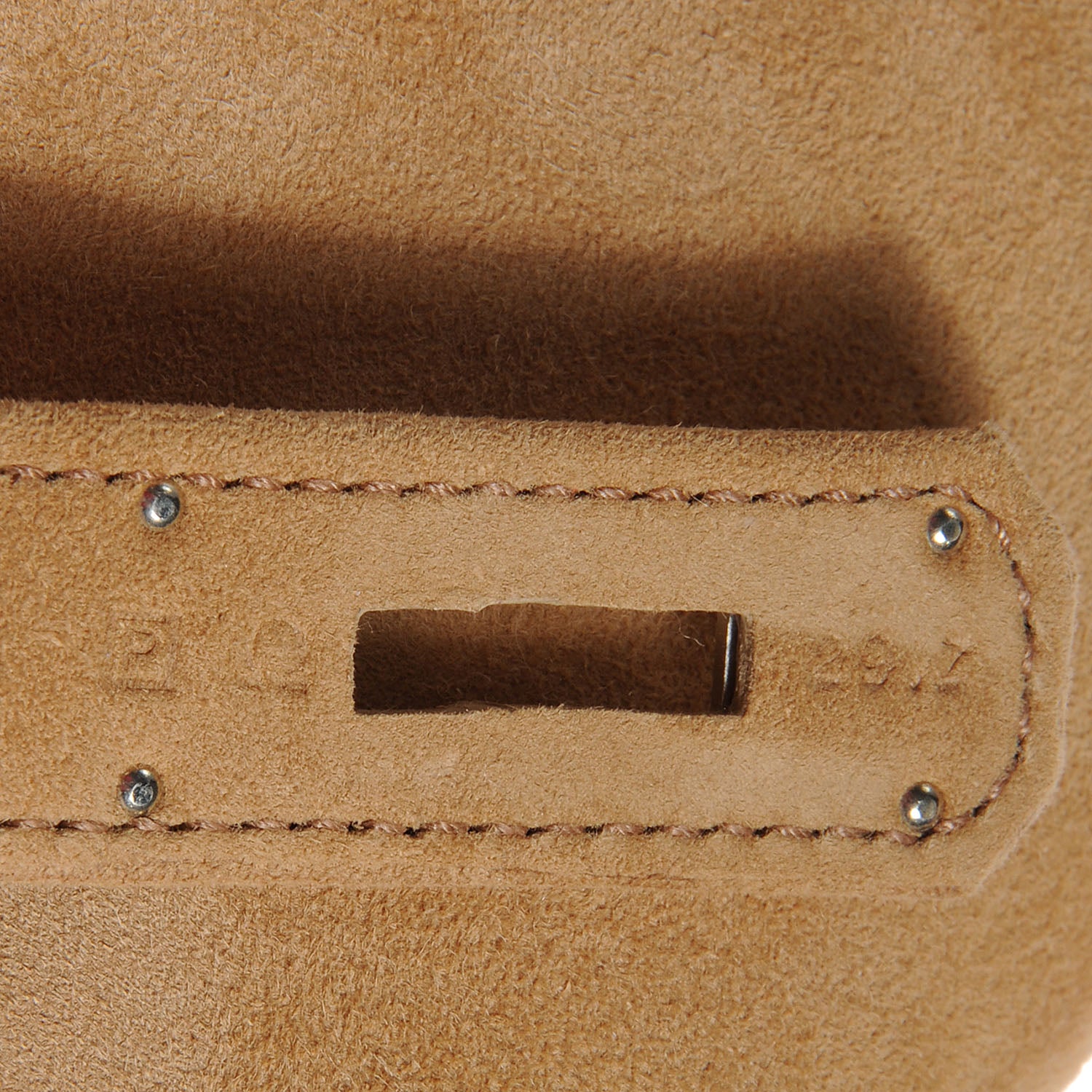 Hermes Veau Doblis Suede Mouton Shearling Teddy Plush Kelly Retourne 40 Alezan 8 of 11