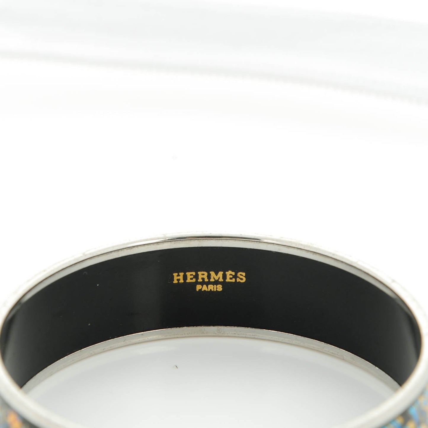 Enamel Printed Wide Rencontre Oceane Bracelet 70