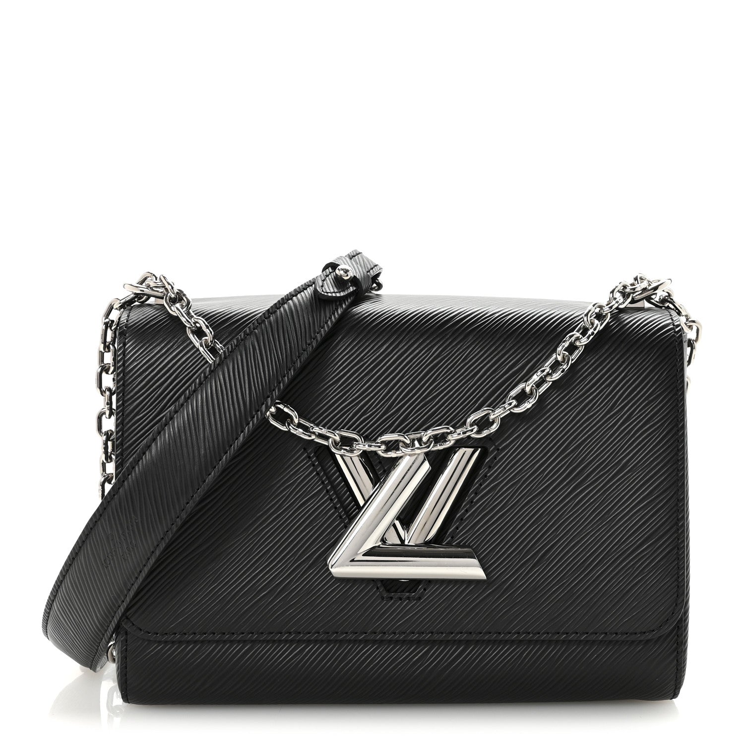 Louis Vuitton Epi Twist Shoulder Bag Black 1 of 9