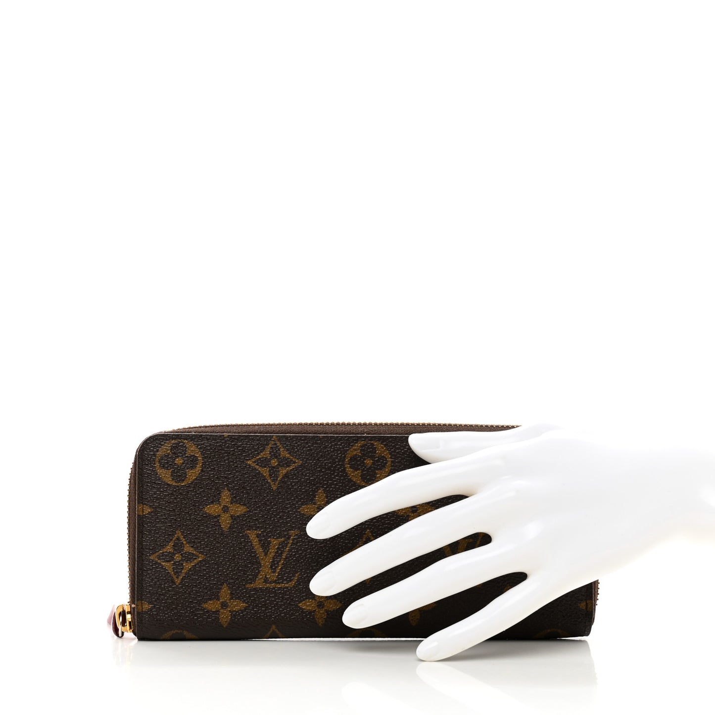 Monogram Clemence Wallet Fuchsia