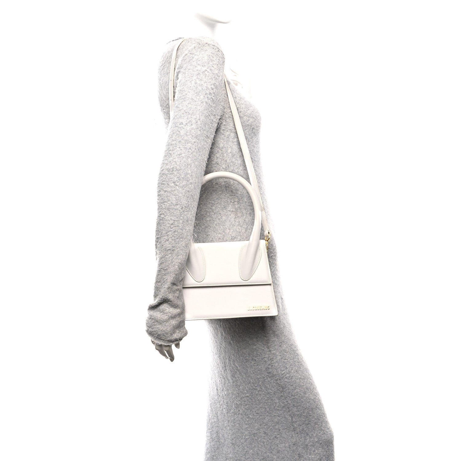 Jacquemus Smooth Calfskin Le Grand Chiquito White 2 of 10