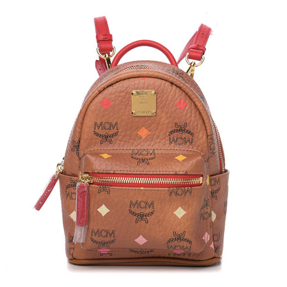 MCM Visetos Spektrum X-Mini Backpack Cognac 1 of 9