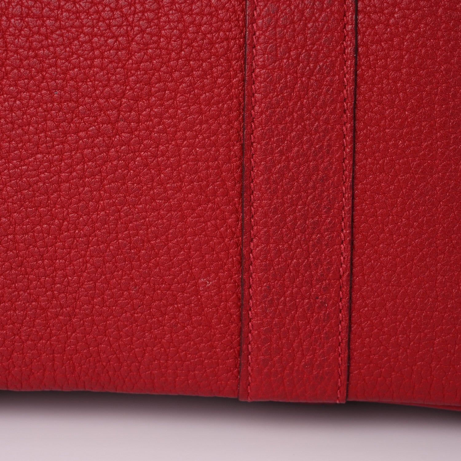 Hermes Twill H Negonda Garden Party 30 TPM Tote Rouge Piment 11 of 15