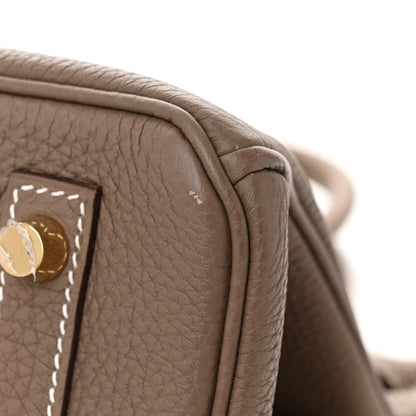 Hermes Togo Birkin 30 Etoupe 12 of 13