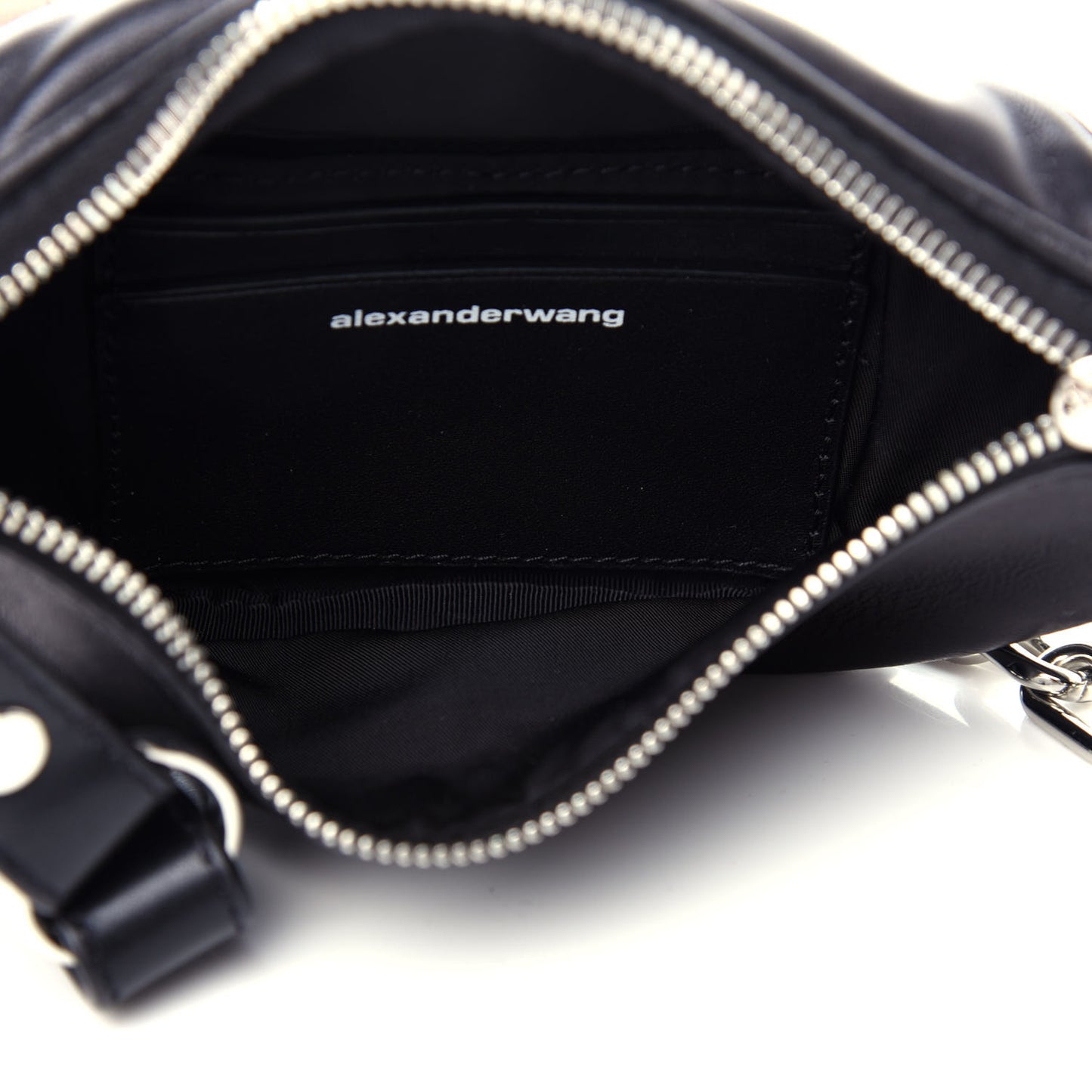 Lambskin Mini Attica Belt Bag Black