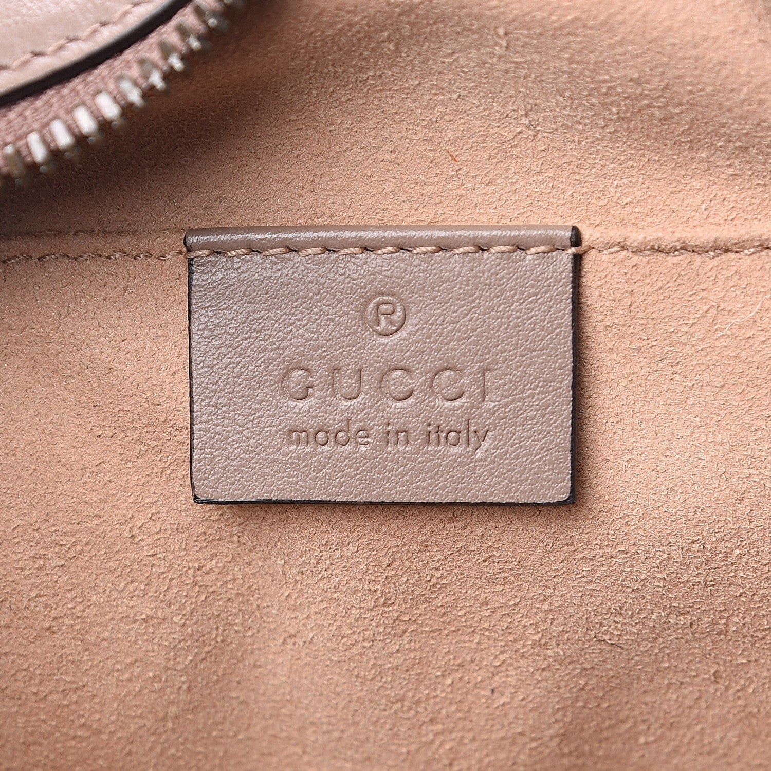 Gucci Calfskin Matelasse Small GG Marmont Chain Shoulder Bag Porcelain Rose 5 of 10