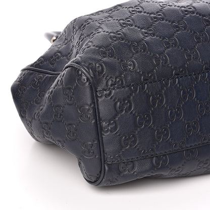 Gucci Guccissima Medium Sukey Tote Blue 8 of 11