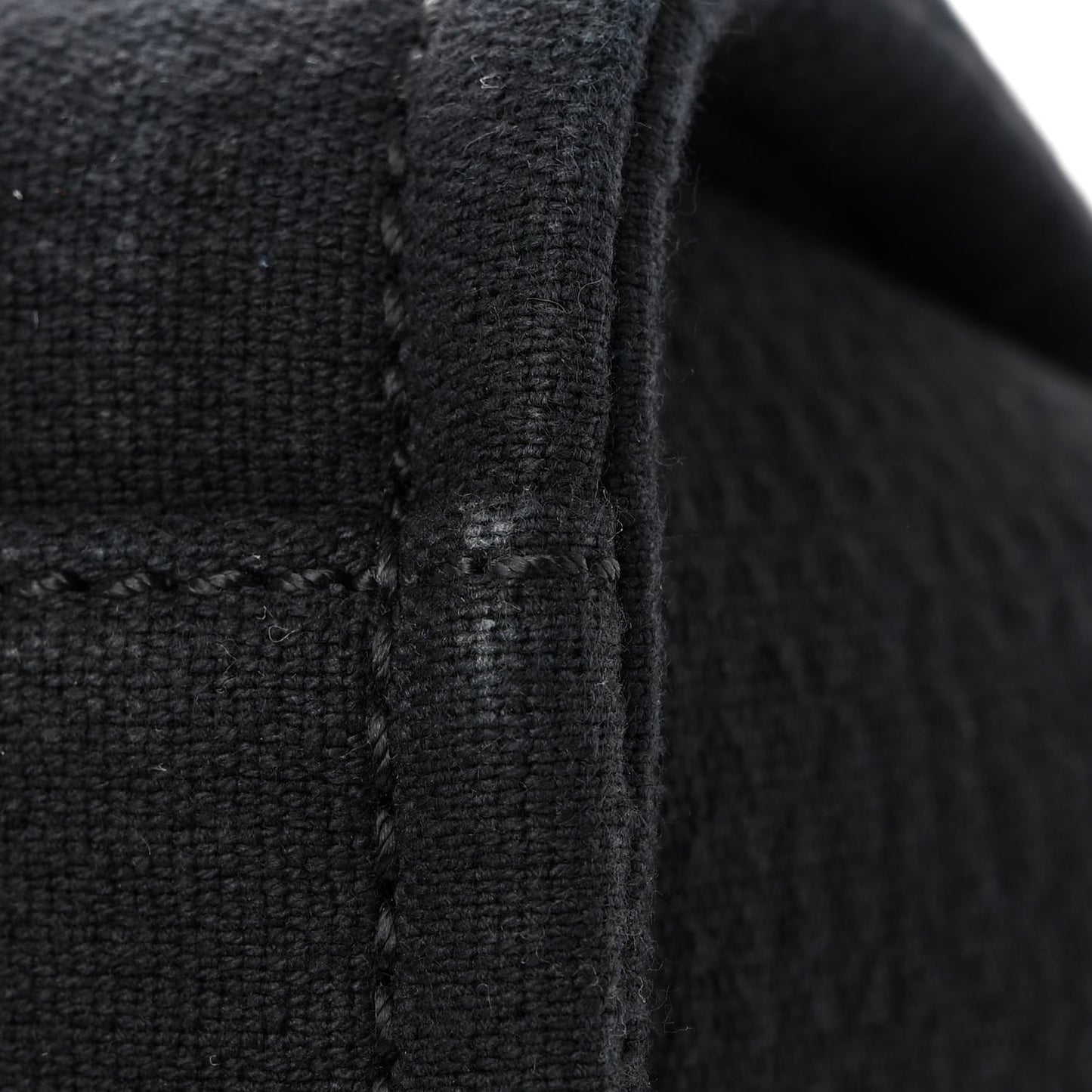 Mixed Fibers Small Deauville Tote Black