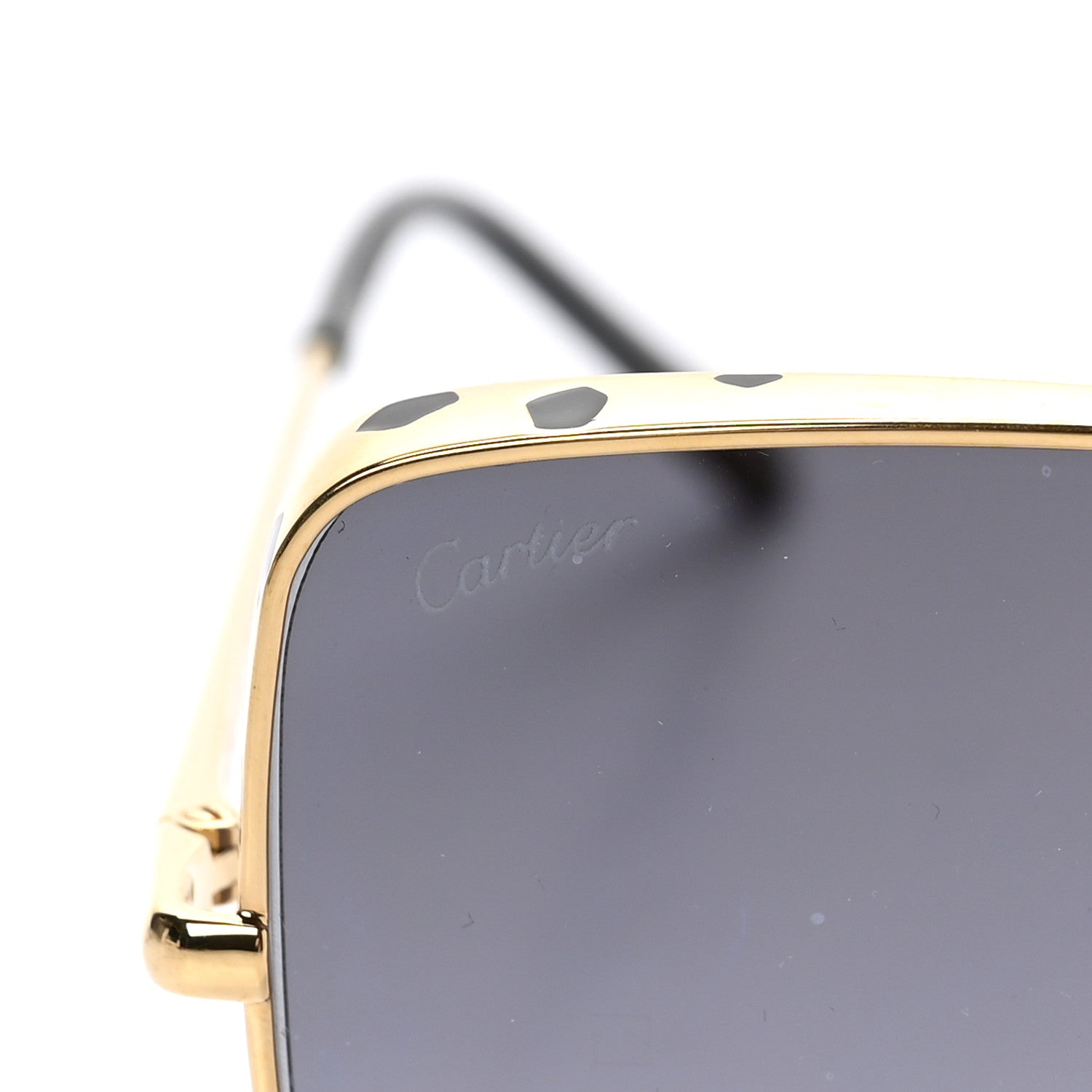 Cartier Panthere de Cartier Sunglasses CT0299S Gold Black 7 of 7