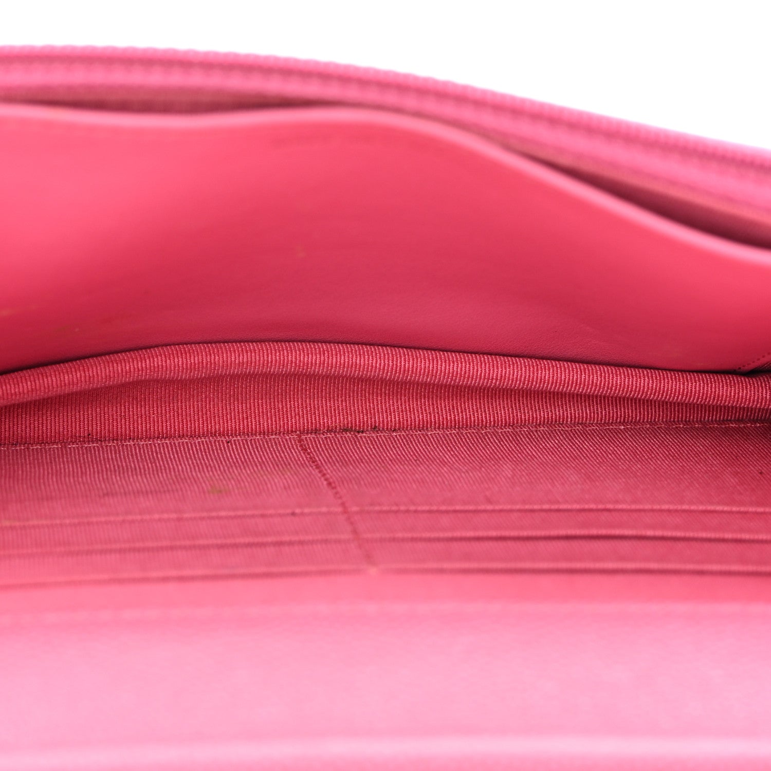Chanel Caviar Quilted Wallet on Chain WOC Pink 5 of 14