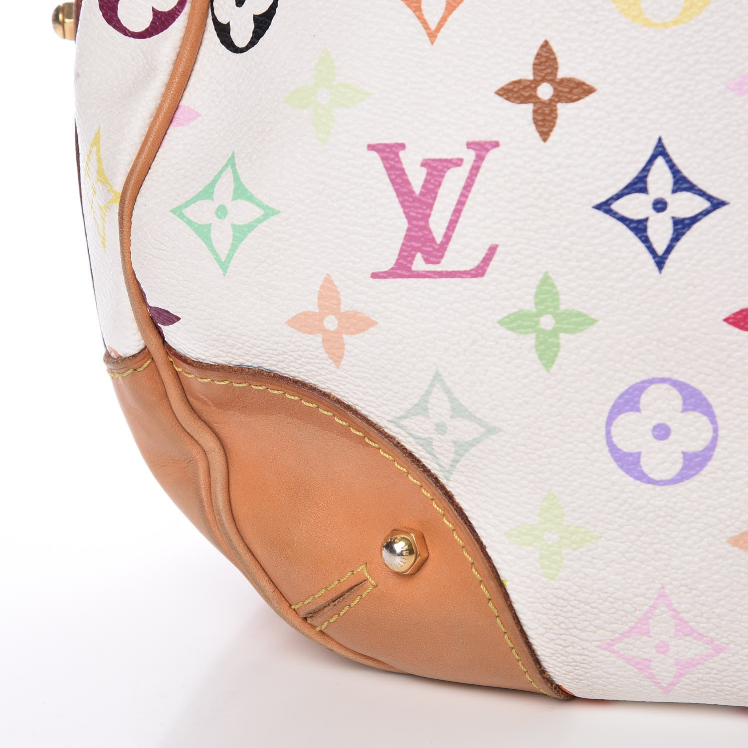 Louis Vuitton Monogram Multicolor Greta White 13 of 18