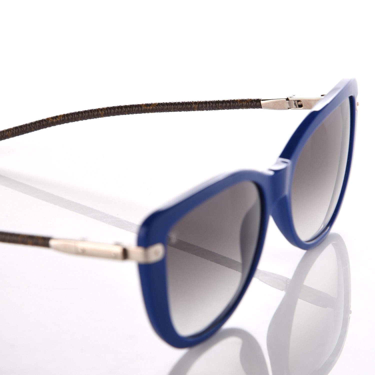 Louis Vuitton Monogram Charlotte Sunglasses Z0745W Blue 5 of 8