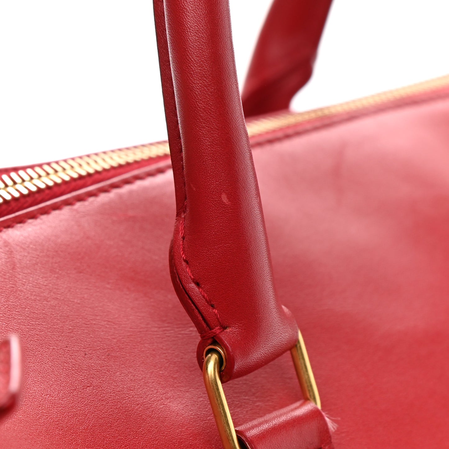 Calfskin Classic Duffle 6 Red