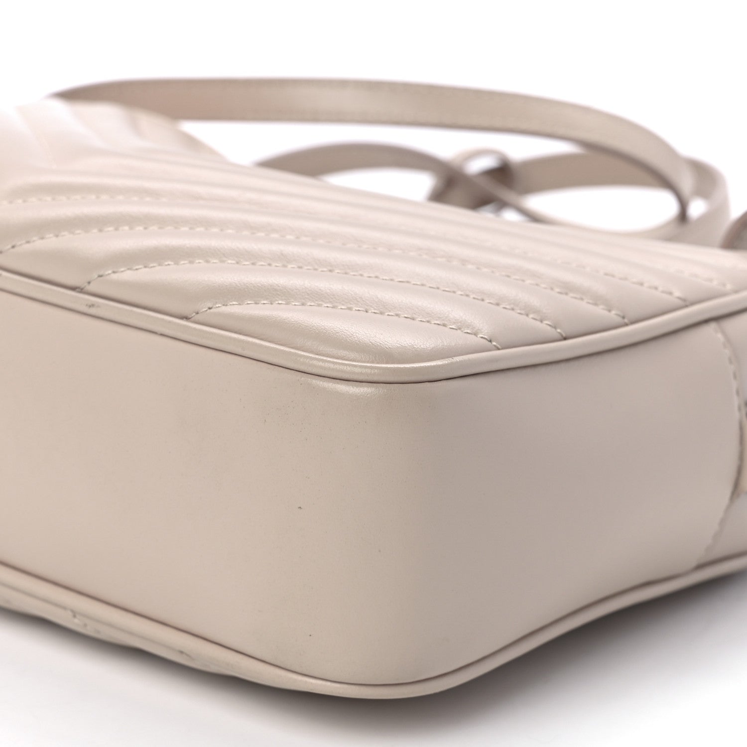 Saint Laurent Calfskin Matelasse Monogram Lou Camera Bag Washed Light Pink 11 of 13