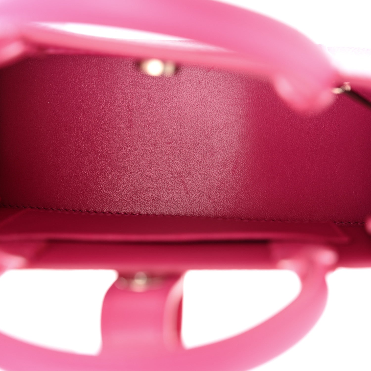 Balenciaga Grained Calfskin XXS Hourglass East West Tote Pink 5 of 14