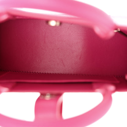 Balenciaga Grained Calfskin XXS Hourglass East West Tote Pink 5 of 14