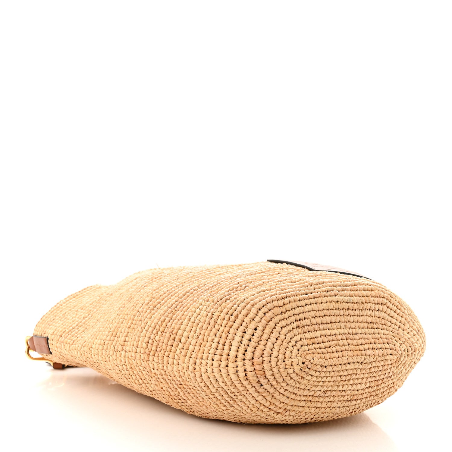 Loewe Raffia Mini Slit Tote Bag Natural Tan 4 of 10