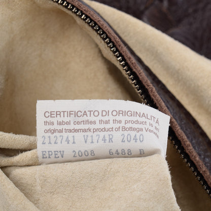 Bottega Veneta Cervo Deerskin Large Hobo Ebano 8 of 8