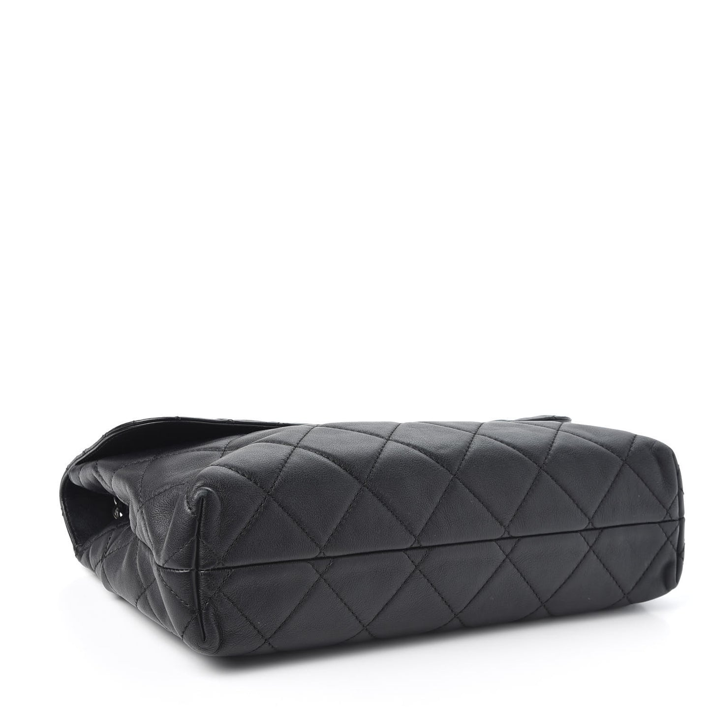 Calfskin Quilted In The Business Flap Bag Black
