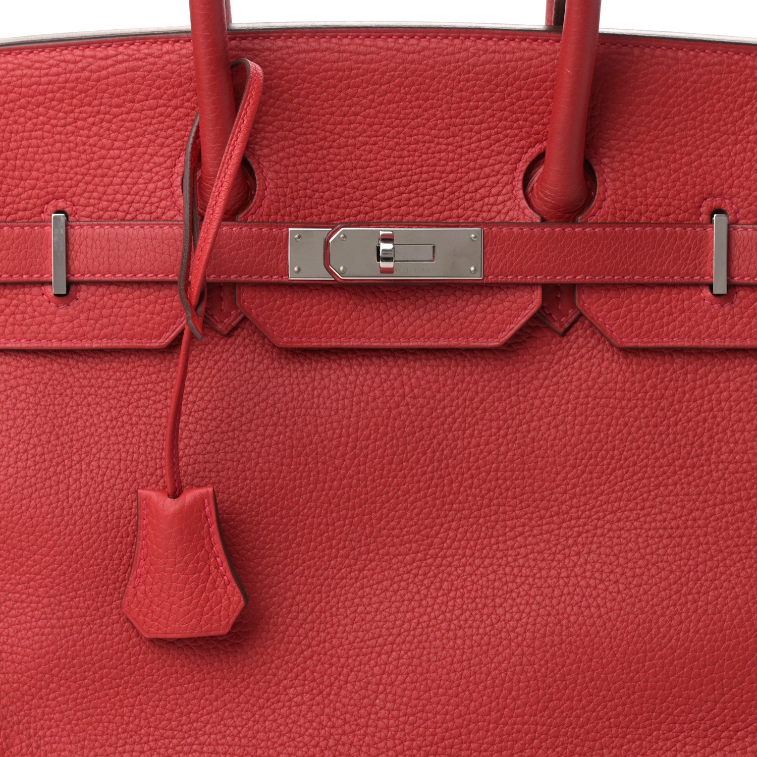 Hermes Togo Birkin 35 Rouge Casaque 7 of 12