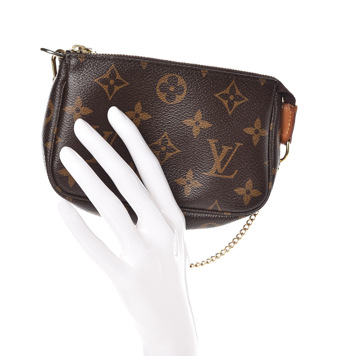 Louis Vuitton Monogram Mini Pochette Accessories 2 of 8