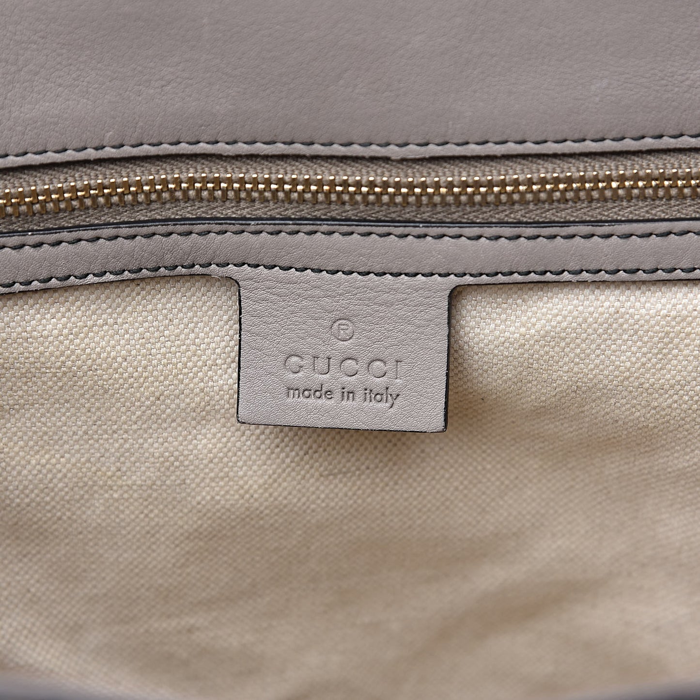 Soft Guccissima Large Emily Chain Shoulder Bag Storm Grey