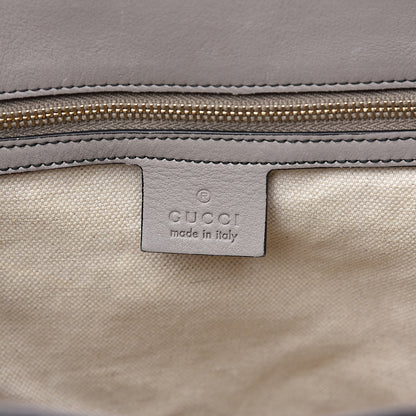 Gucci Soft Guccissima Large Emily Chain Shoulder Bag Storm Grey 6 of 17