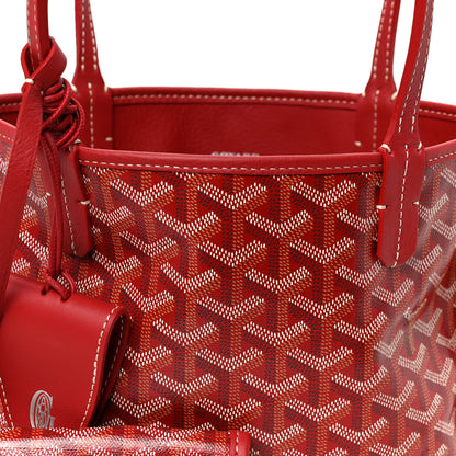Goyard Goyardine Reversible Mini Anjou Red 15 of 20