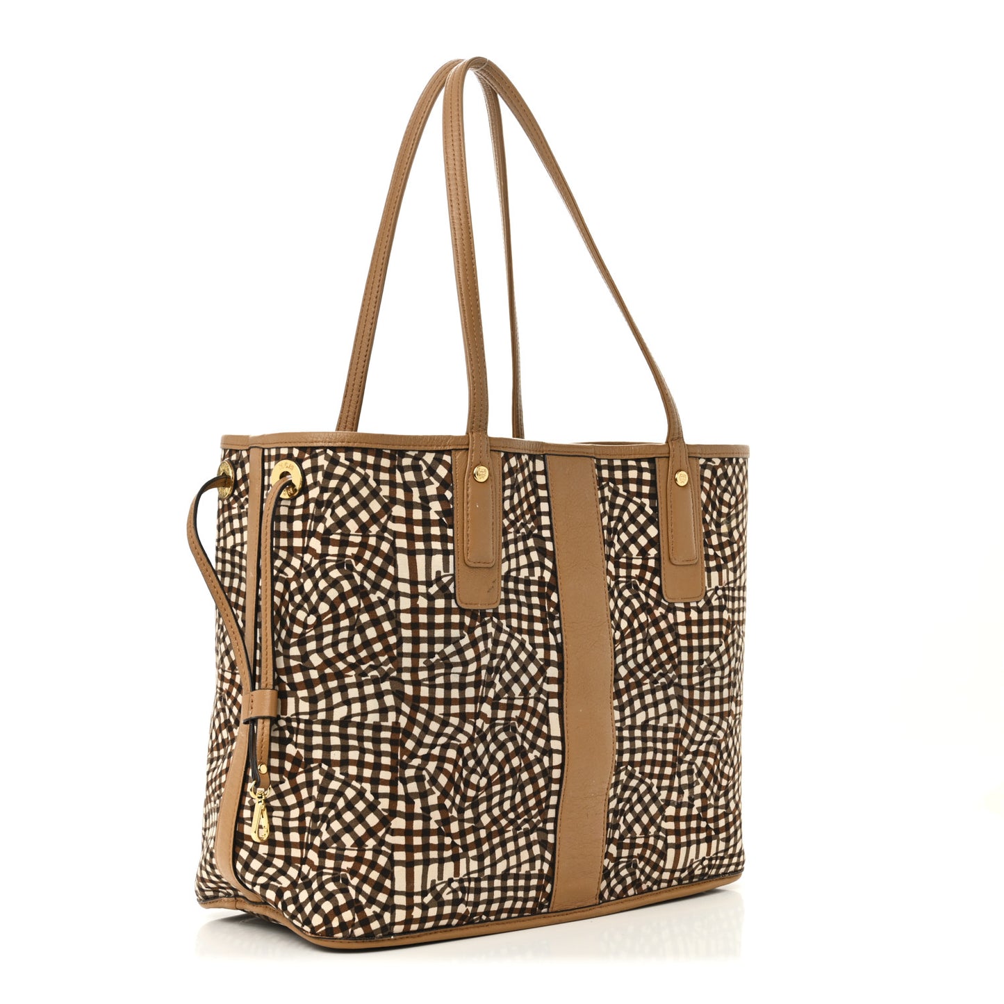 Visetos Medium Liz Reversible Shopper Tote Cognac