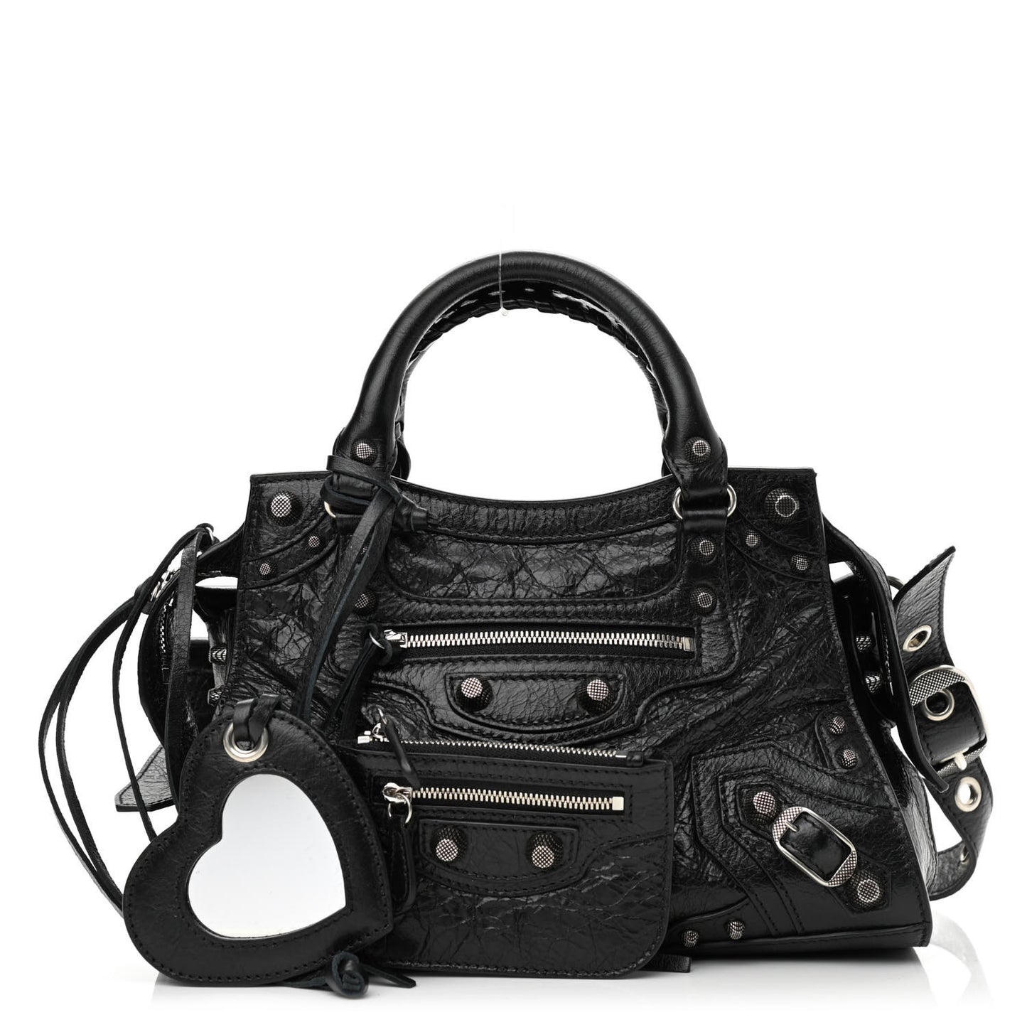 Agneau Arena Neo Cagole Handbag XS Black