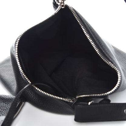 Givenchy Pebbled Calfskin Pyramid Tote Black 5 of 7