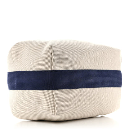 Hermes Canvas Large Bride-A-Brac Cabriole Case Gris Perle 5 of 12