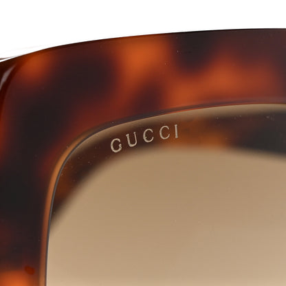Gucci Acetate Oversize Sunglasses GG0328S Tortoise 7 of 8