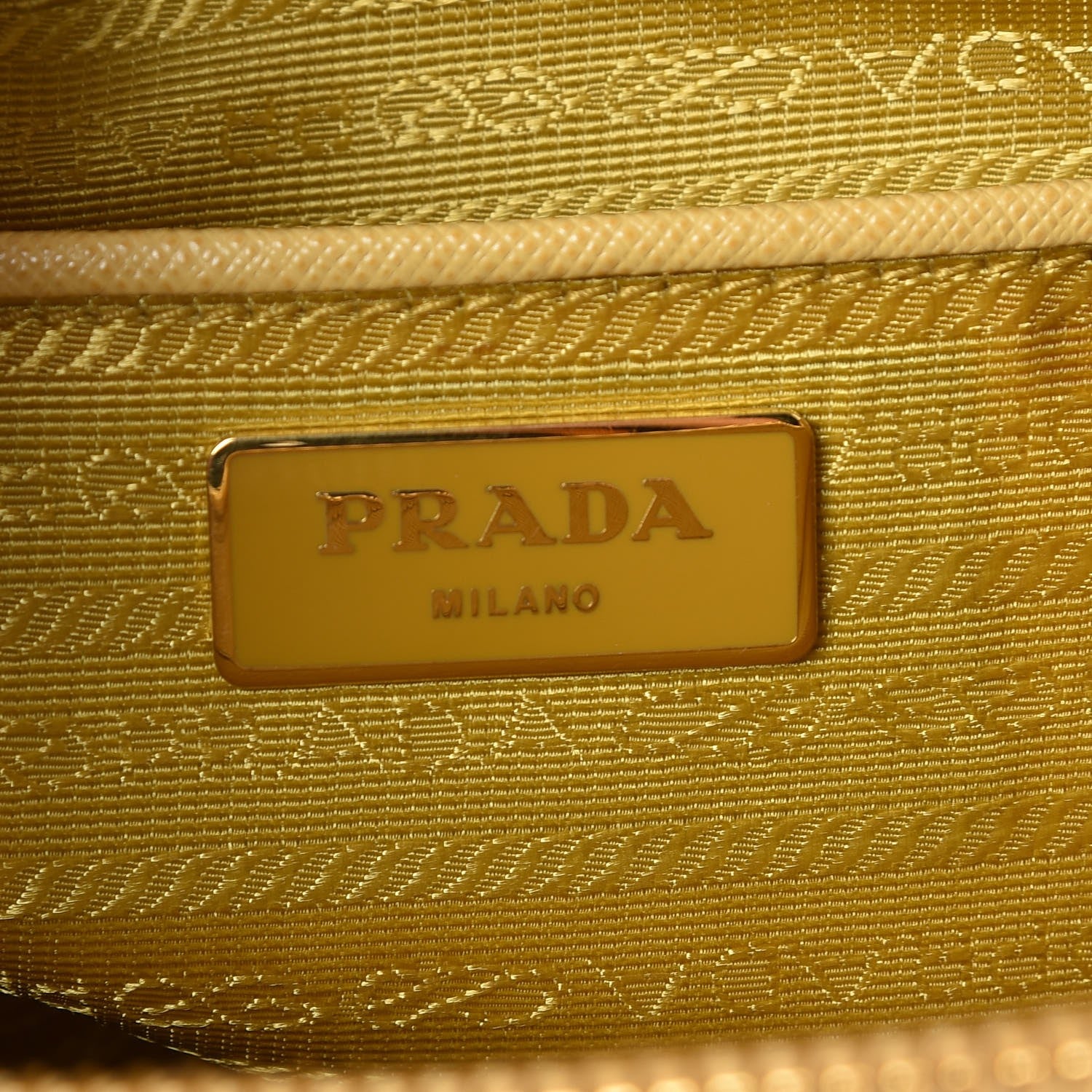 Prada Saffiano Lux Parabole Tote Ginestra 6 of 7
