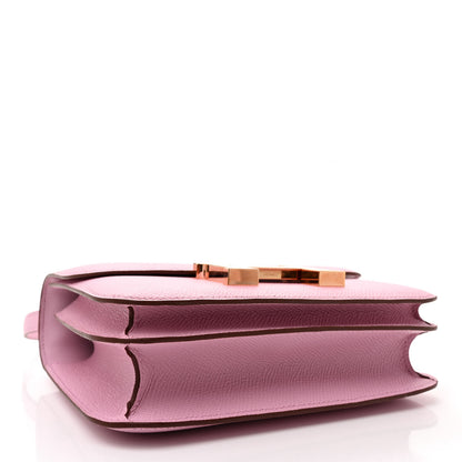 Hermes Epsom Constance 18 Mauve Sylvestre 4 of 10
