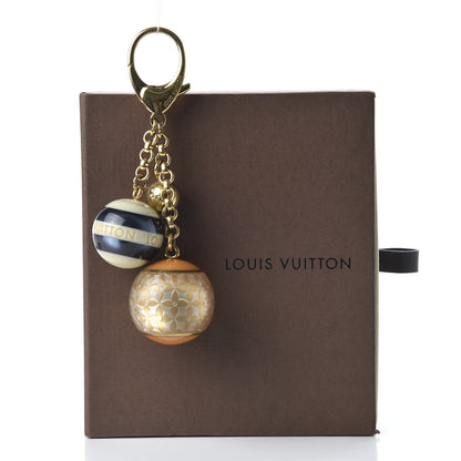 Louis Vuitton Mini Lin Croisette Bag Charm Blue 4 of 4