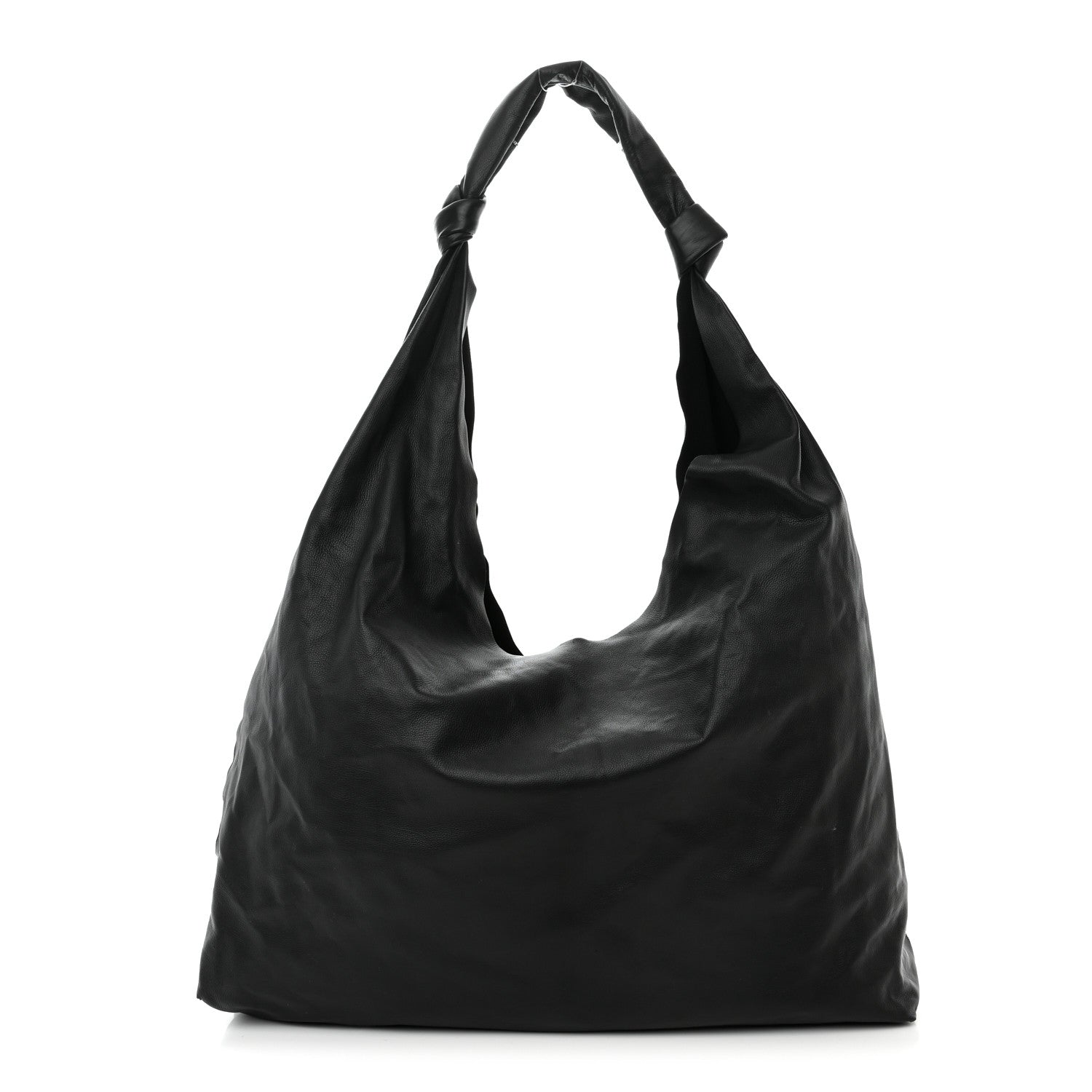 The Row Grained Calfskin Bindle Two Bag Black 1 of 9
