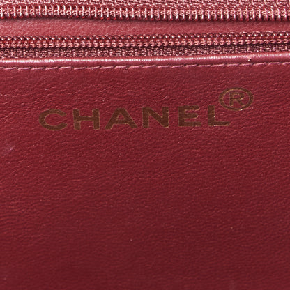 Chanel Lambskin Quilted Medium Single Flap Black 7 of 9