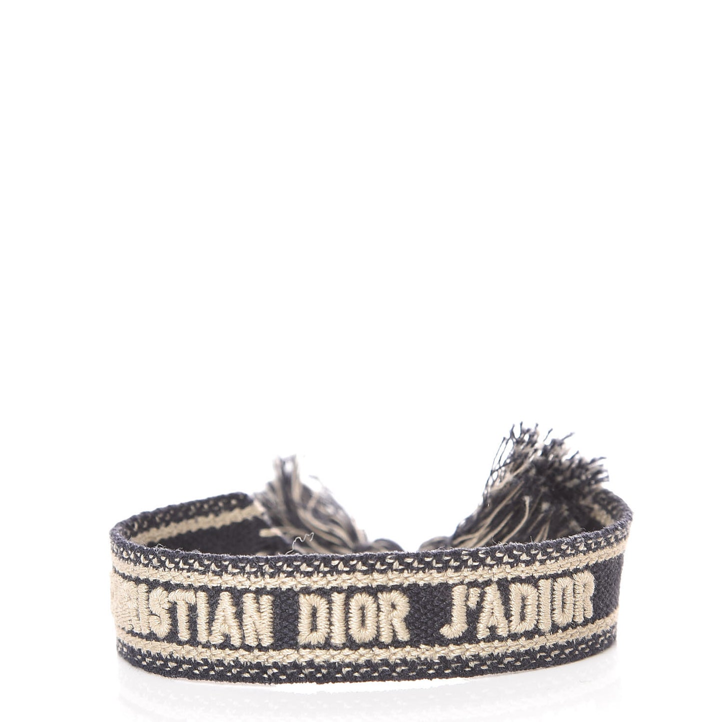 Woven Cotton J'Adior Friendship Bracelet Set Navy