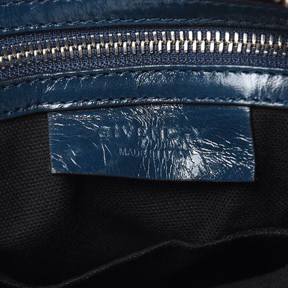 Givenchy Patent Lambskin 4G Small Pandora Blue 6 of 13