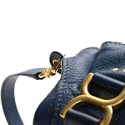 Chloe Calfskin Medium Marcie Satchel Blue 11 of 11