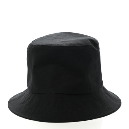 Christian Dior Polyester Cotton Oblique Teddy-D Brim Bucket Hat 57 Black 5 of 23