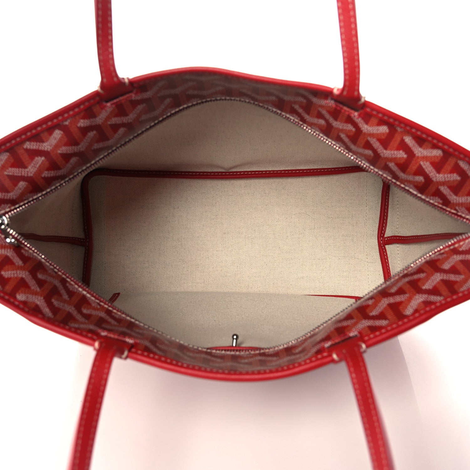 Goyard Goyardine Artois PM Red 5 of 10