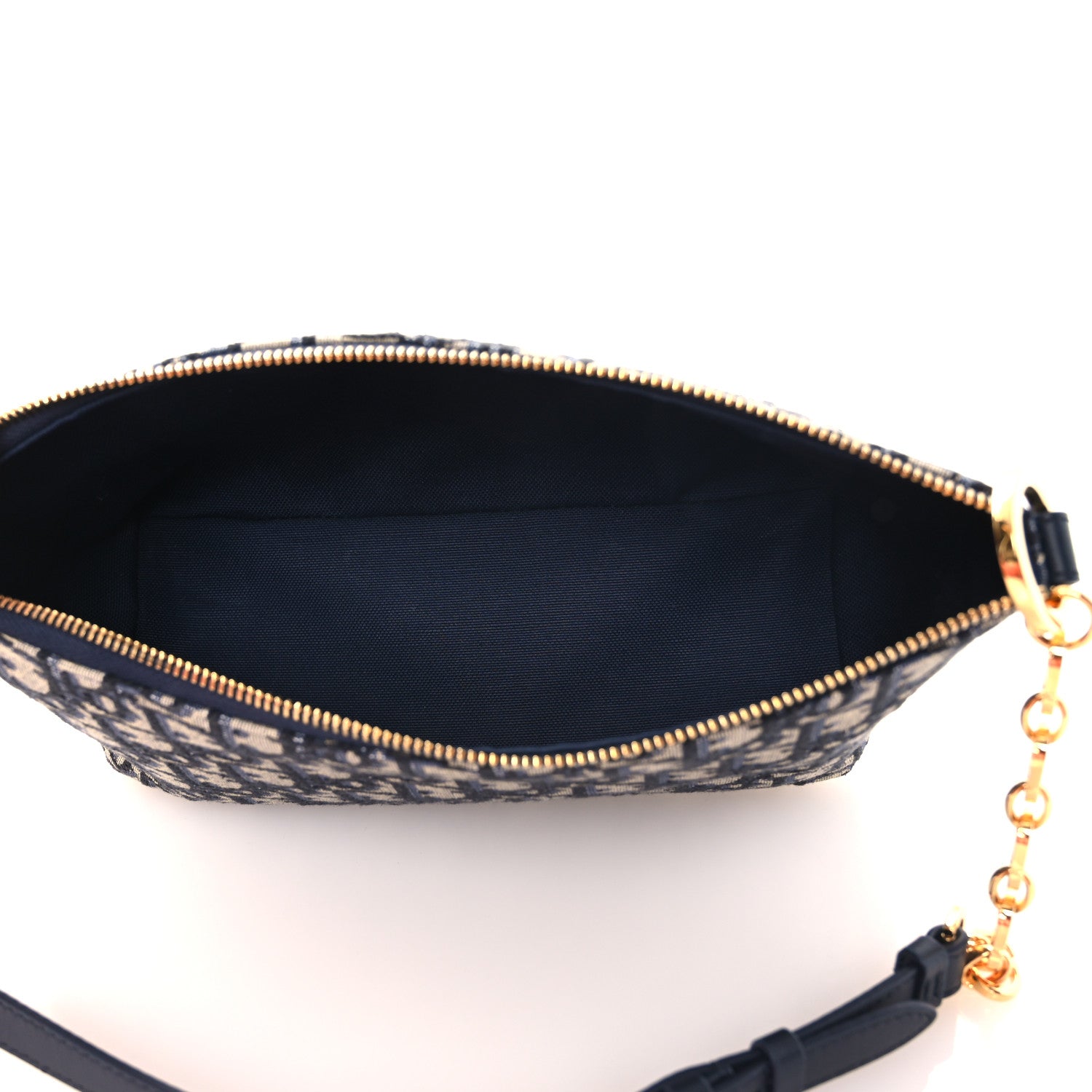 Christian Dior Oblique DiorStar Hobo Bag Blue 5 of 10